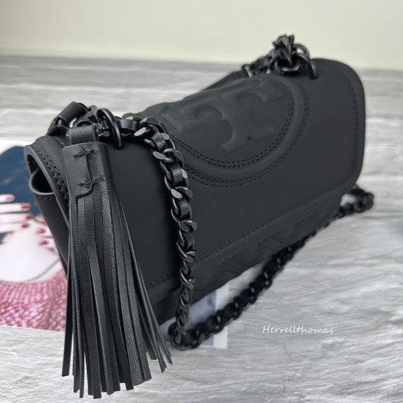 NWOT Tory Burch SMALL FLEMING MATTE CONVERTIBLE SHOULDER BAG - Picture 6 of 14